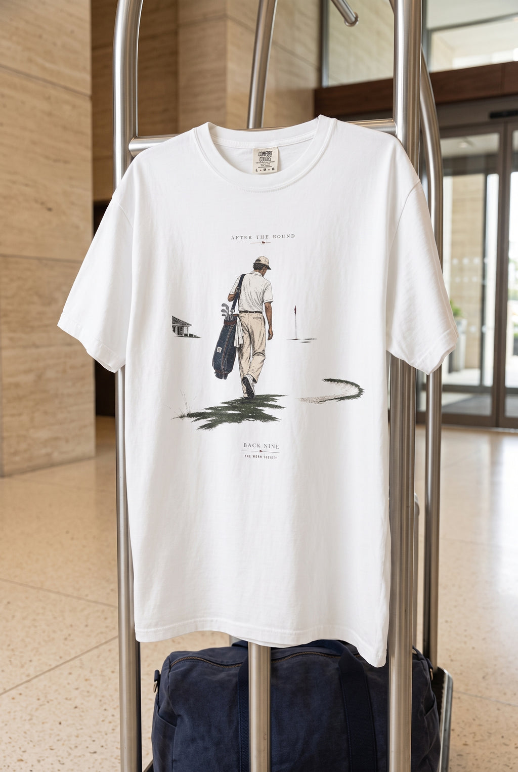 After the Round — Vintage Golf Graphic Tee
