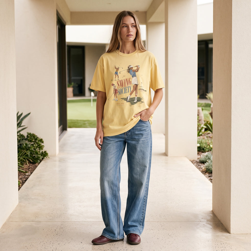 Swing Society — Vintage Women's Golf Graphic Tee