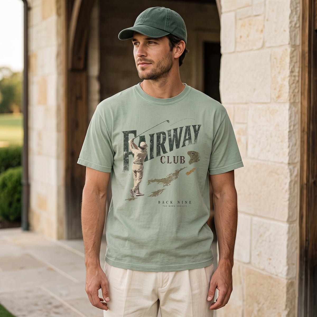 Fairway Club — Vintage Golf Graphic Tee