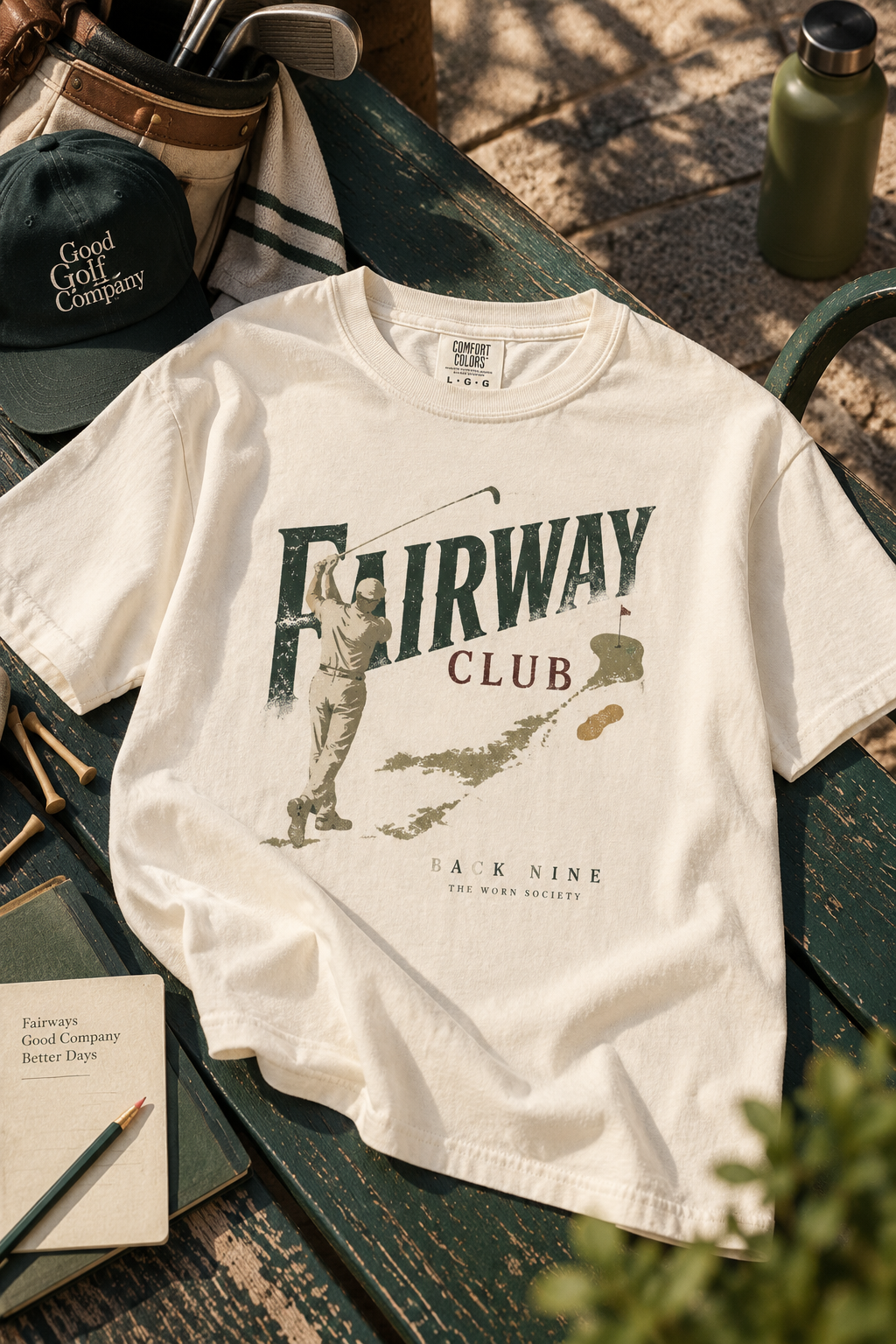 Fairway Club — Vintage Golf Graphic Tee