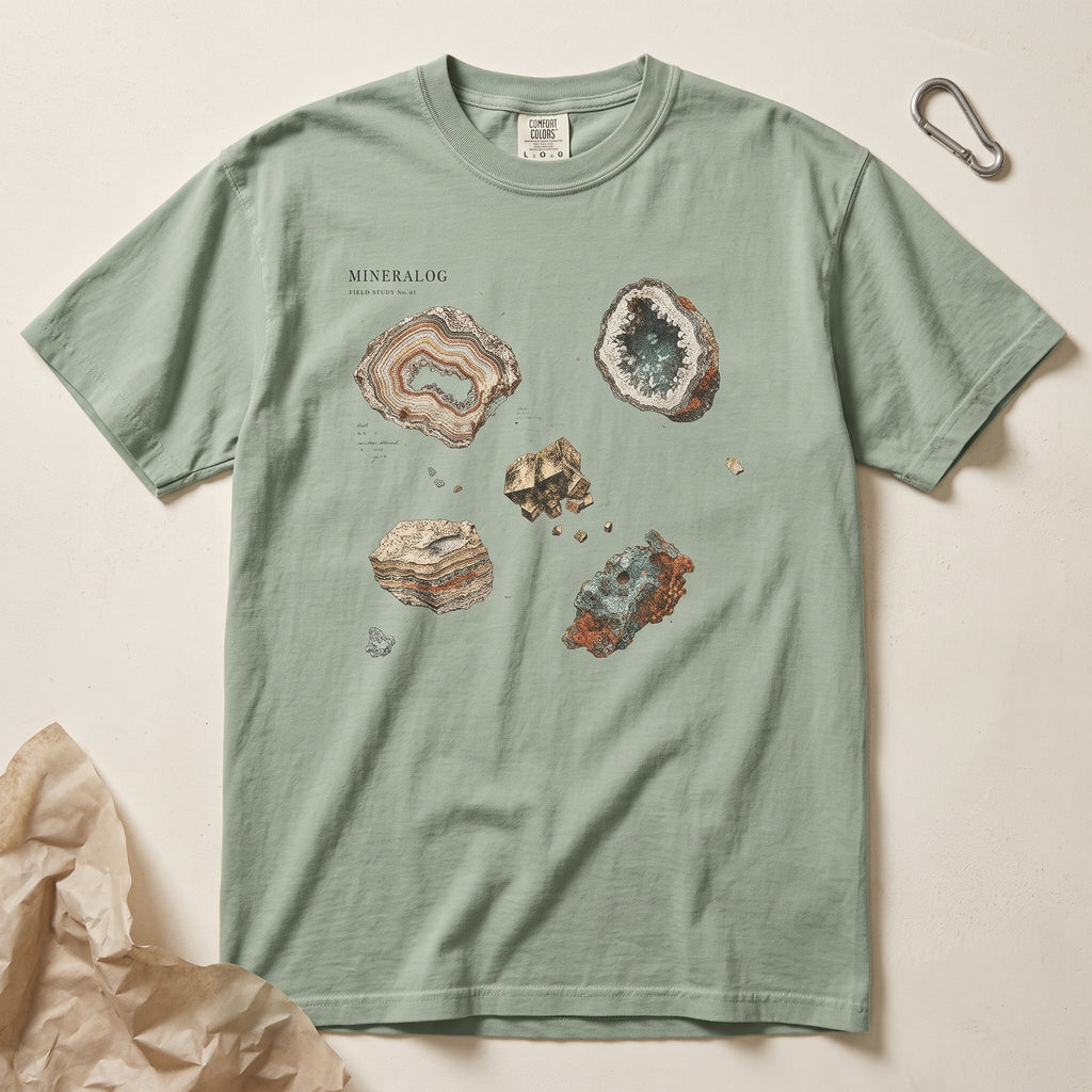 Mineralogy — Vintage Mineral Field Study Graphic Tee