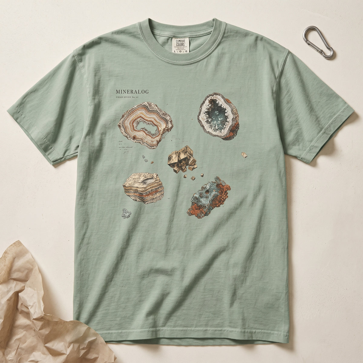 Mineralogy — Vintage Mineral Field Study Graphic Tee