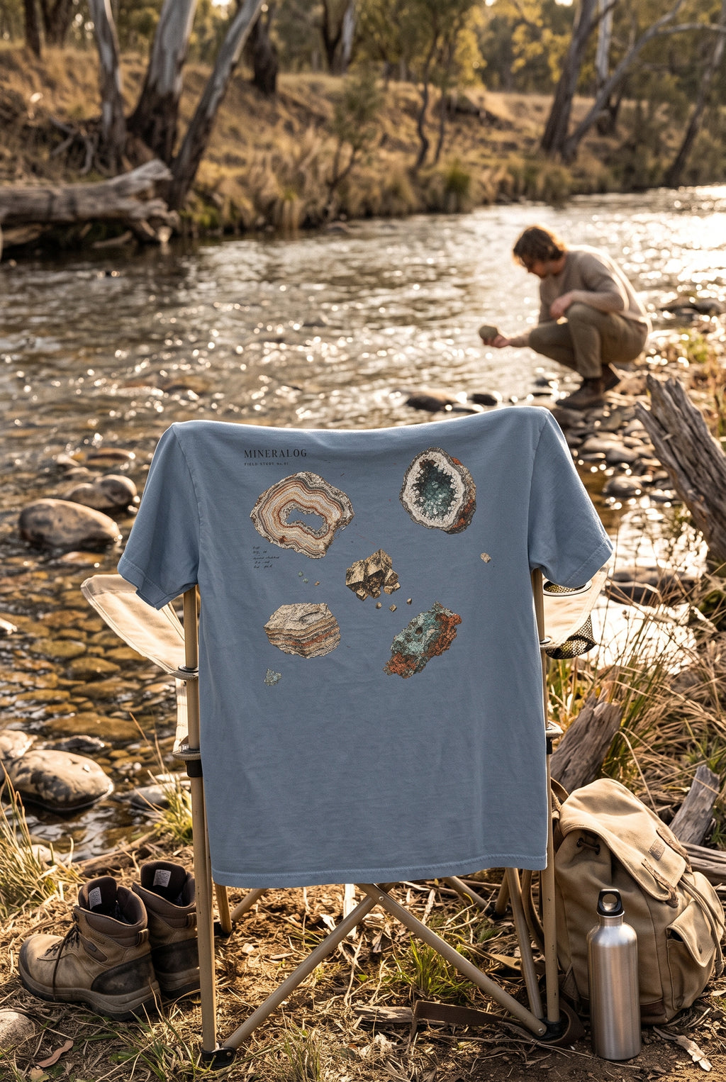 Mineralogy — Vintage Mineral Field Study Graphic Tee