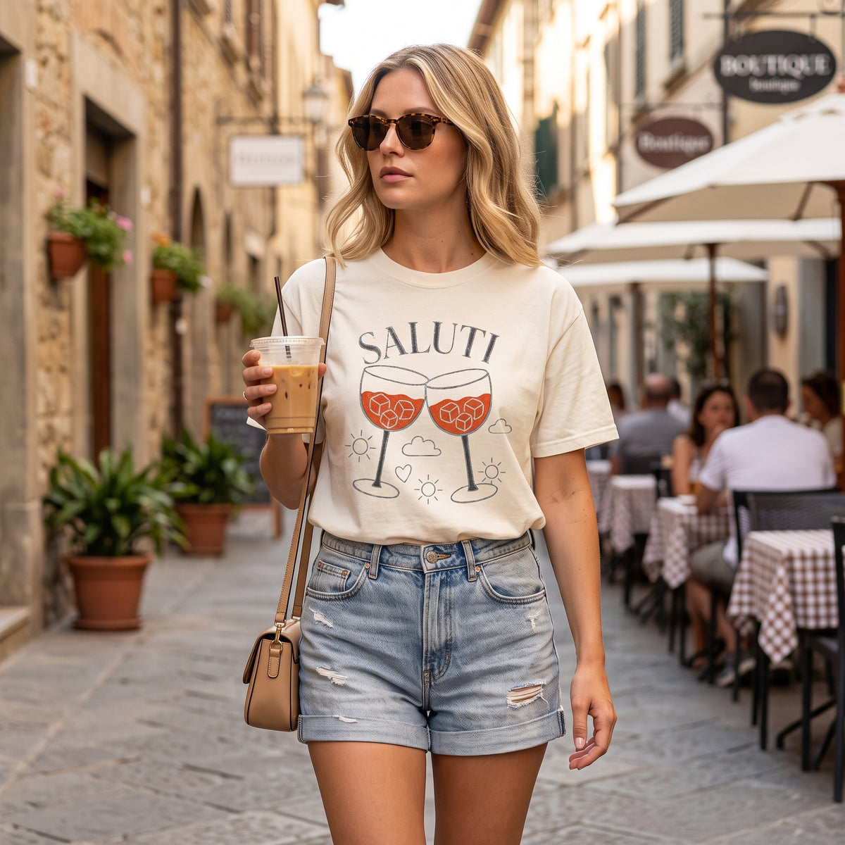 Saluti — Vintage Aperitivo Spritz Graphic Tee