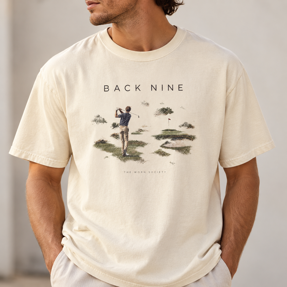 Back Nine — Vintage Golf Graphic Tee