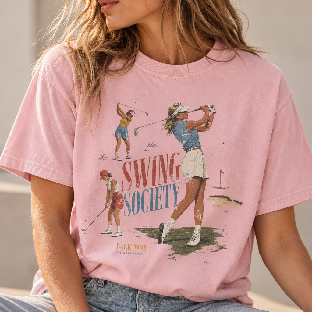 Swing Society — Vintage Women's Golf Graphic Tee
