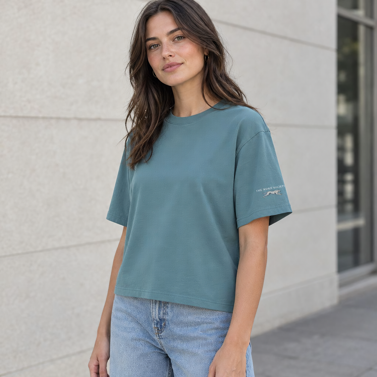 Minimalist Leopard — Women's Boxy Tee