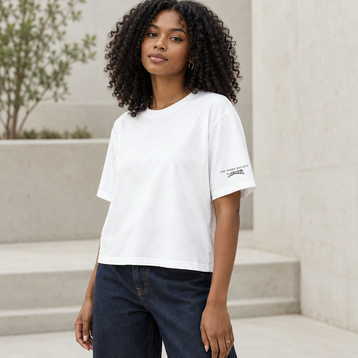 Minimalist Leopard — Women's Boxy Tee