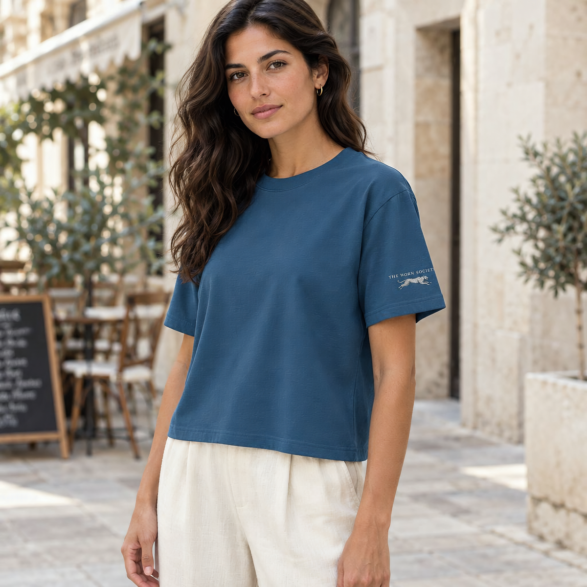Minimalist Leopard — Women's Boxy Tee