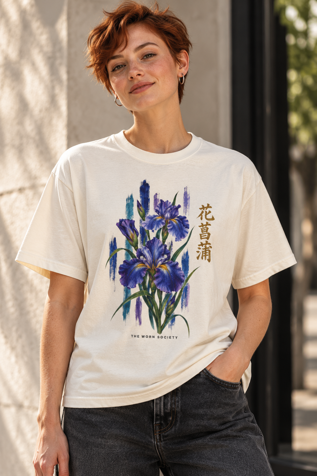Japanese Iris — Botanical Graphic Tee