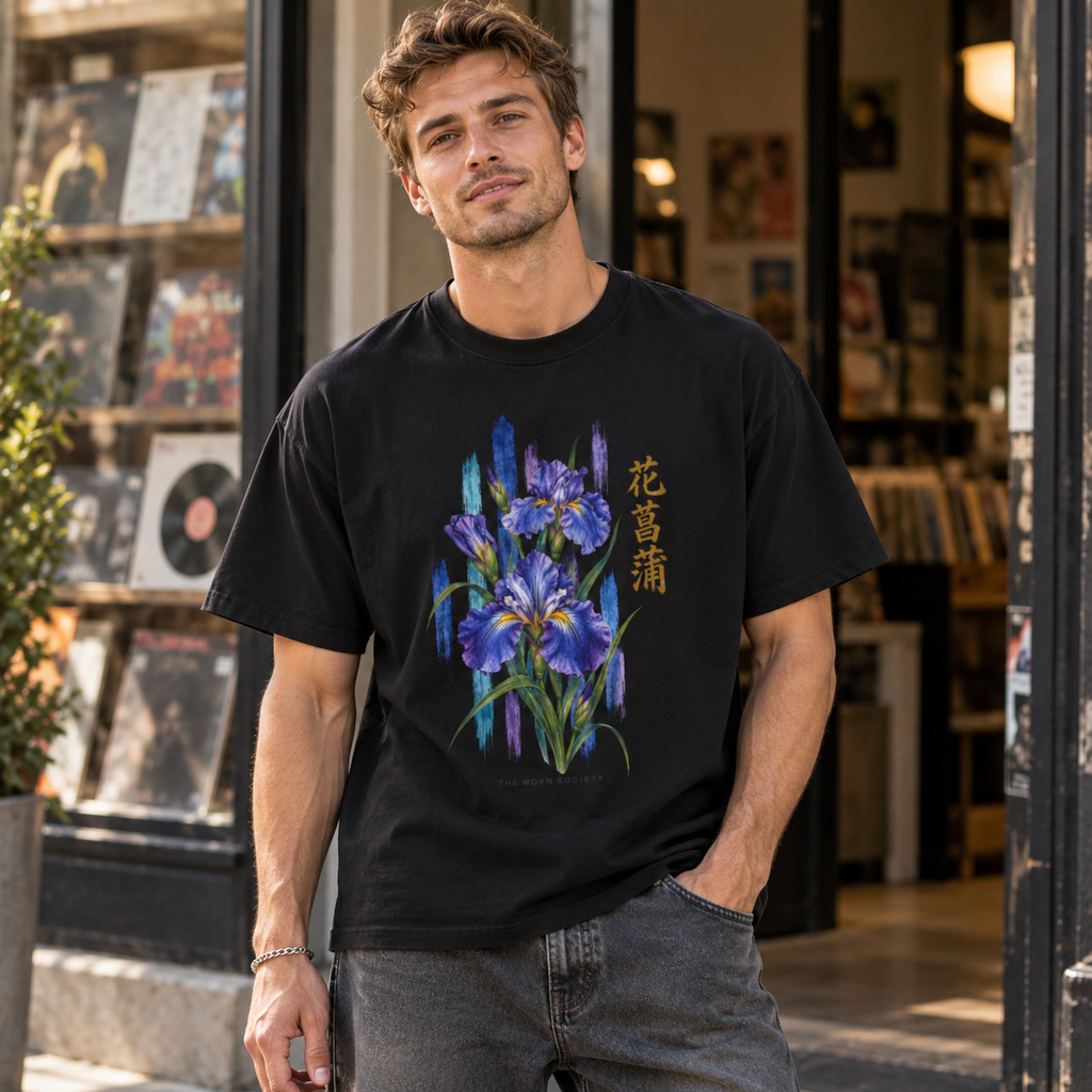 Japanese Iris — Botanical Graphic Tee