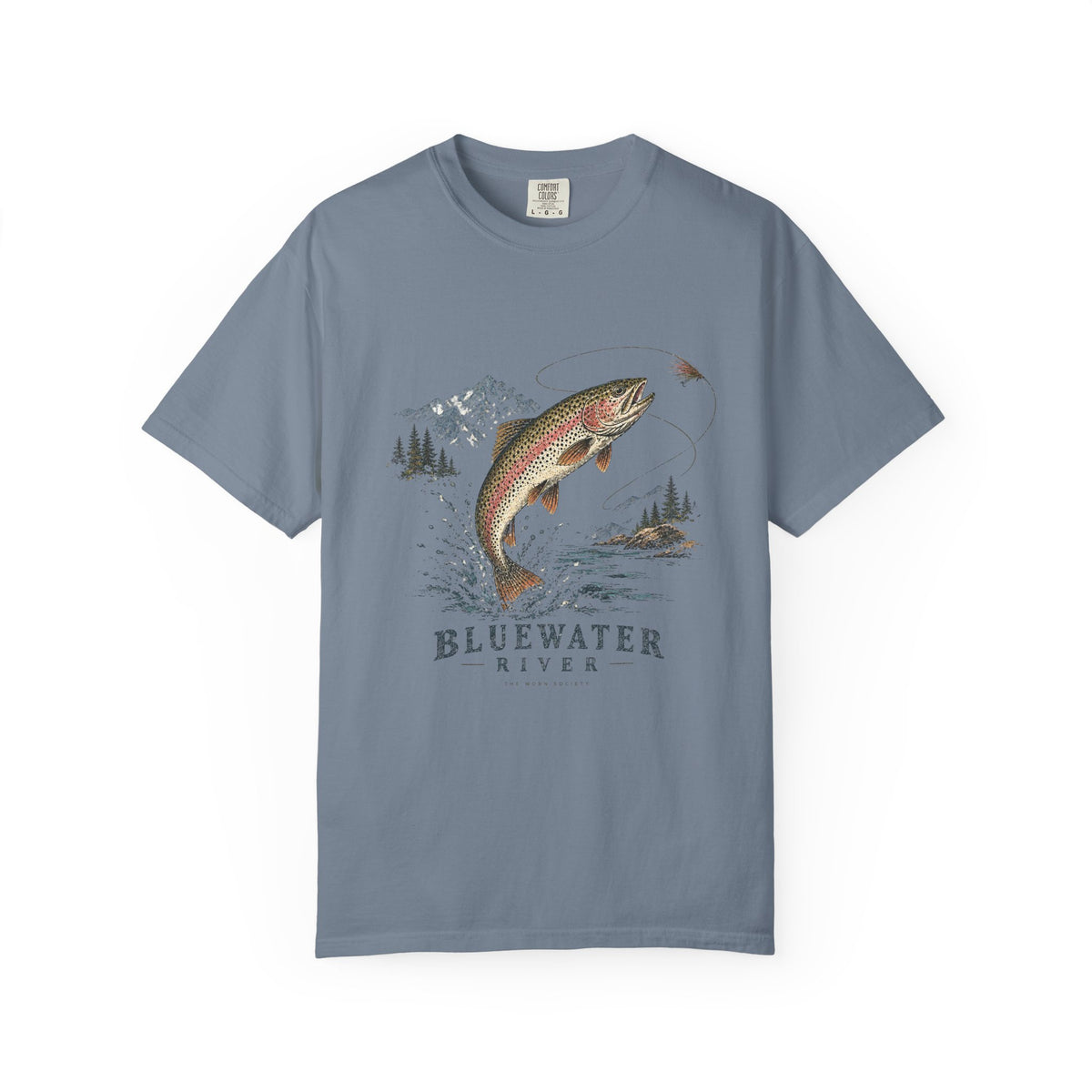 Bluewater River — Vintage Fly Fishing Graphic Tee