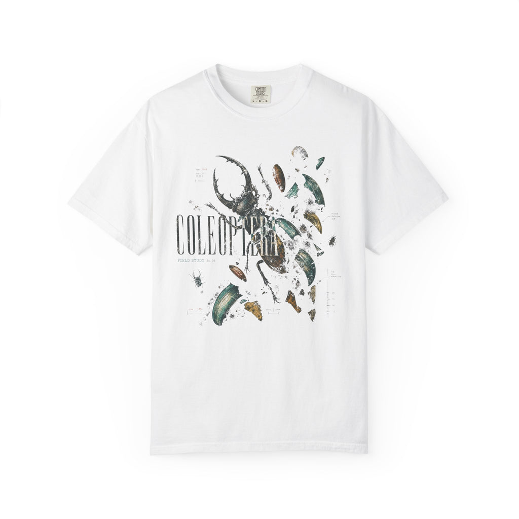 Coleoptera — Vintage Beetle Field Study Graphic Tee