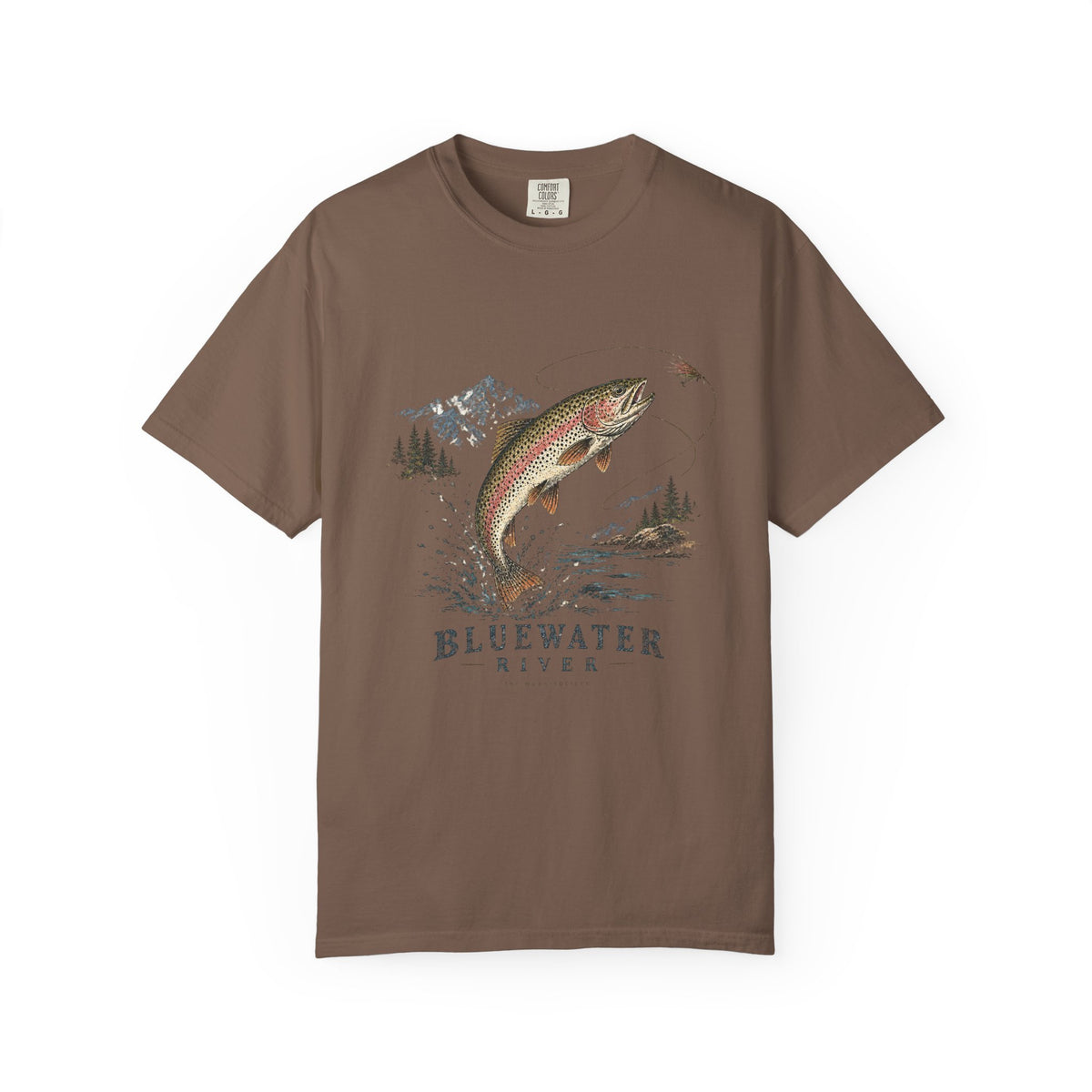 Bluewater River — Vintage Fly Fishing Graphic Tee