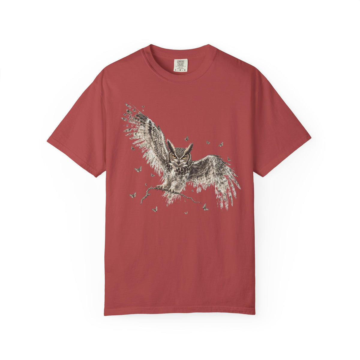 Night Owl — Vintage Owl & Moth Graphic Tee