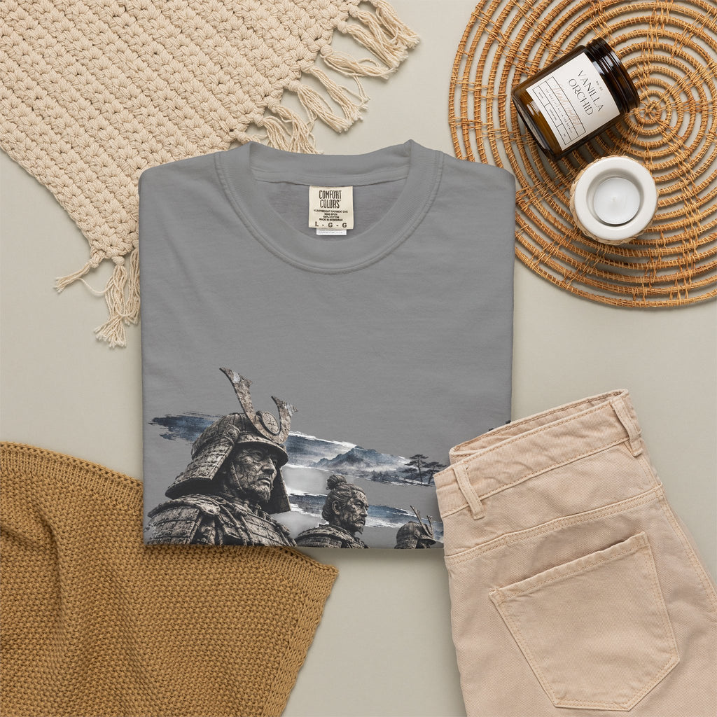 Stone Samurai — Japanese Ink Graphic Tee