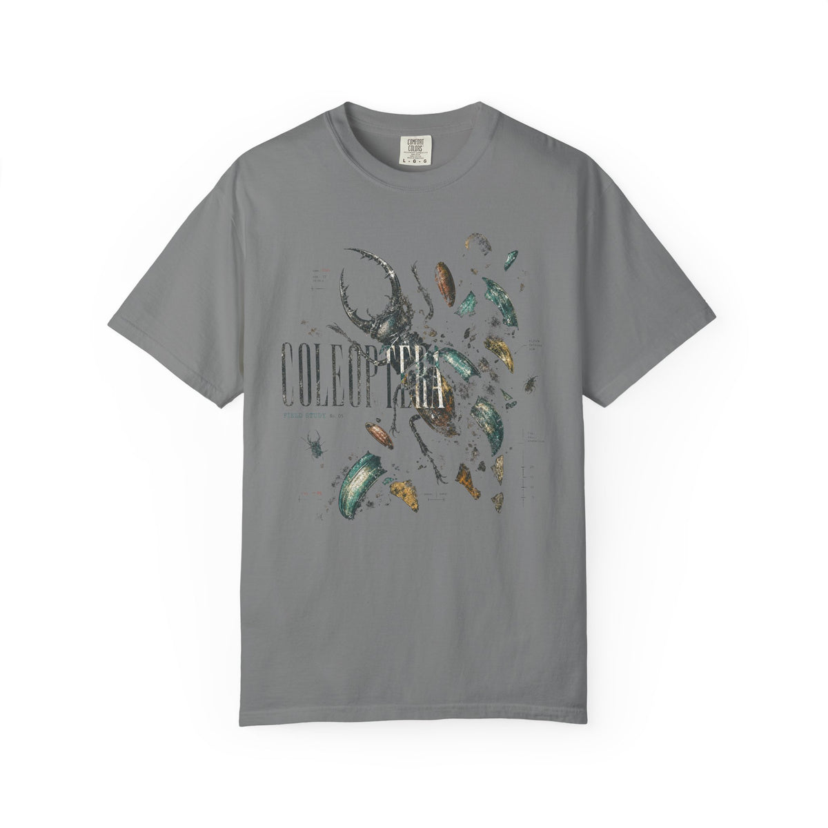 Coleoptera — Vintage Beetle Field Study Graphic Tee