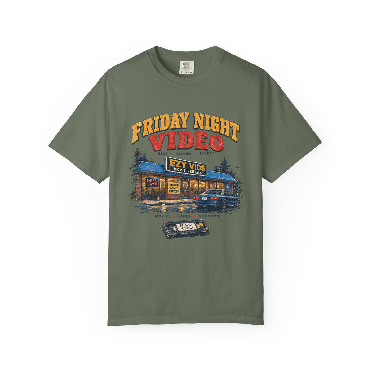 Friday Night Video — Vintage VHS Graphic Tee