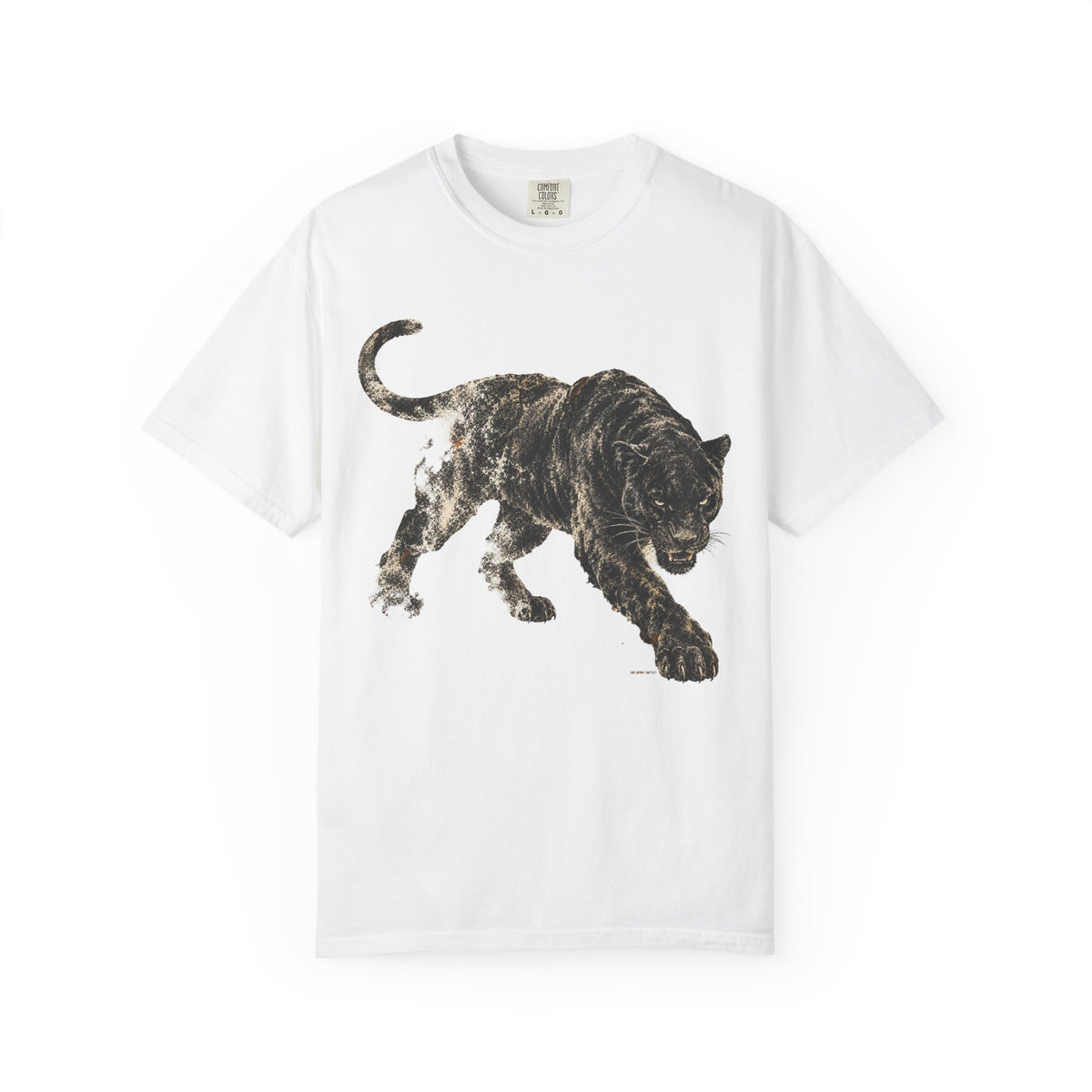 Black Panther — Vintage Wildlife Graphic Tee
