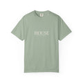 House — Vintage Playing Card Suits Graphic Tee