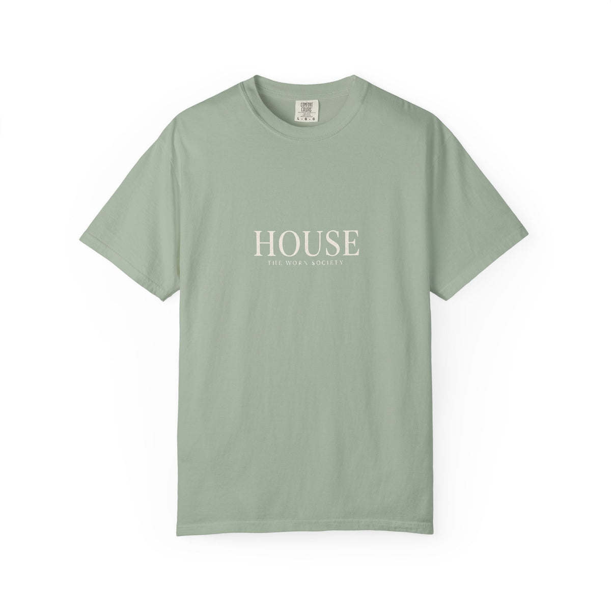 House — Vintage Playing Card Suits Graphic Tee