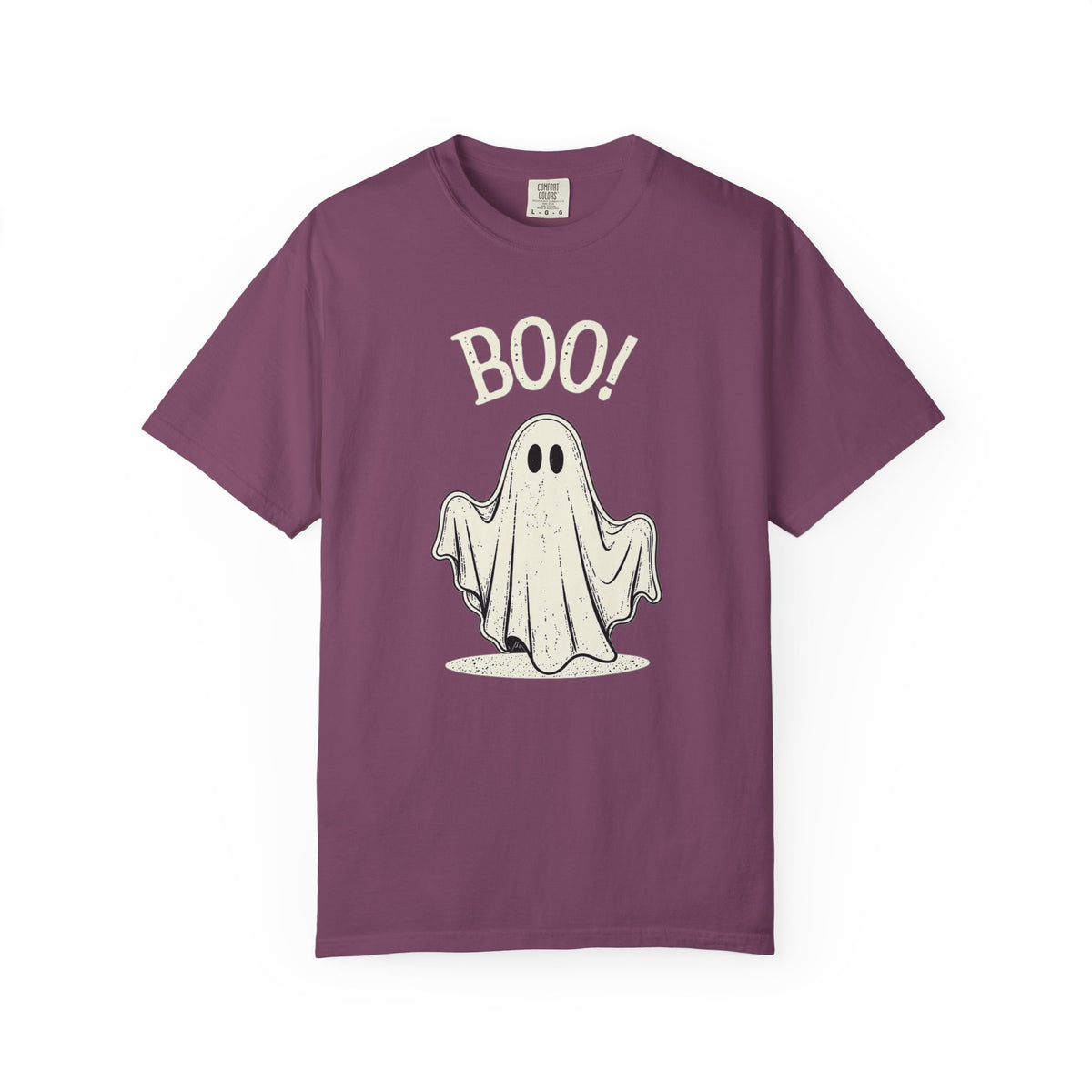 BOO! — Vintage Ghost Halloween Graphic Tee