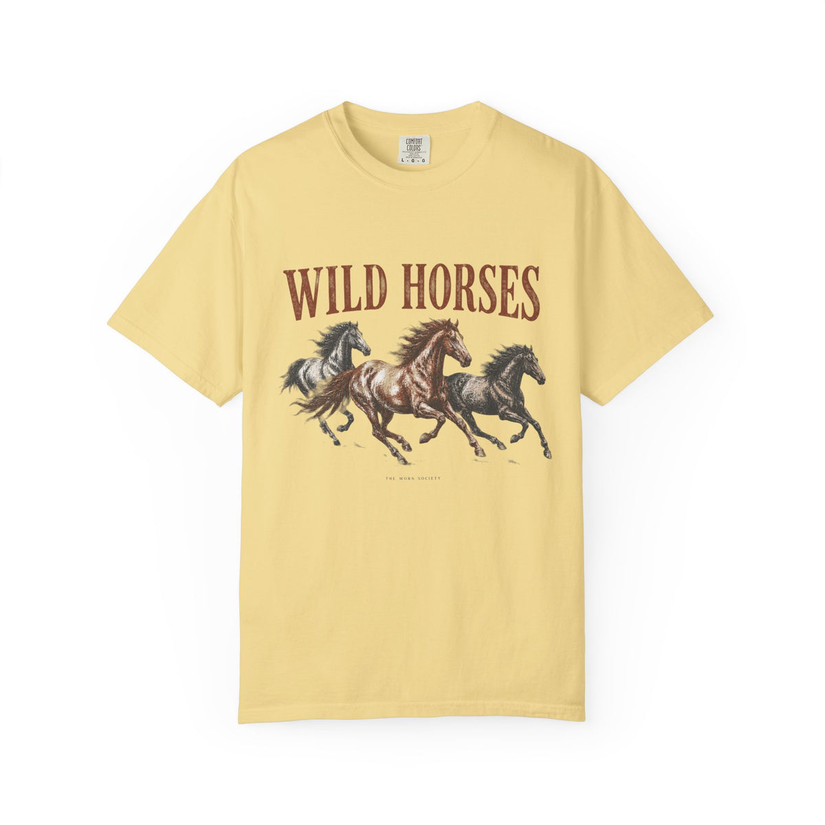 Wild Horses — Vintage Western Horse Graphic Tee