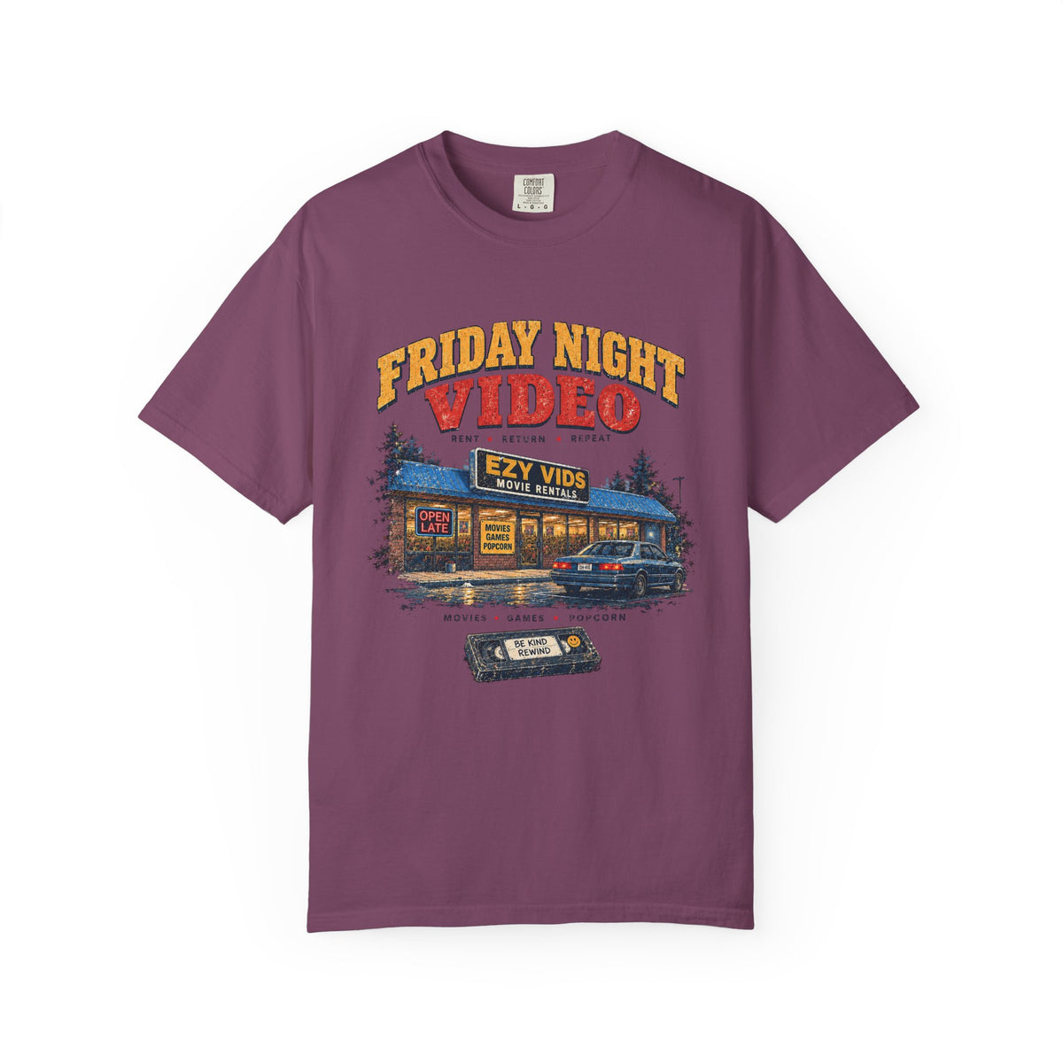 Friday Night Video — Vintage VHS Graphic Tee
