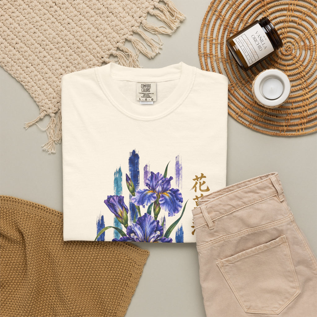 Japanese Iris — Botanical Graphic Tee