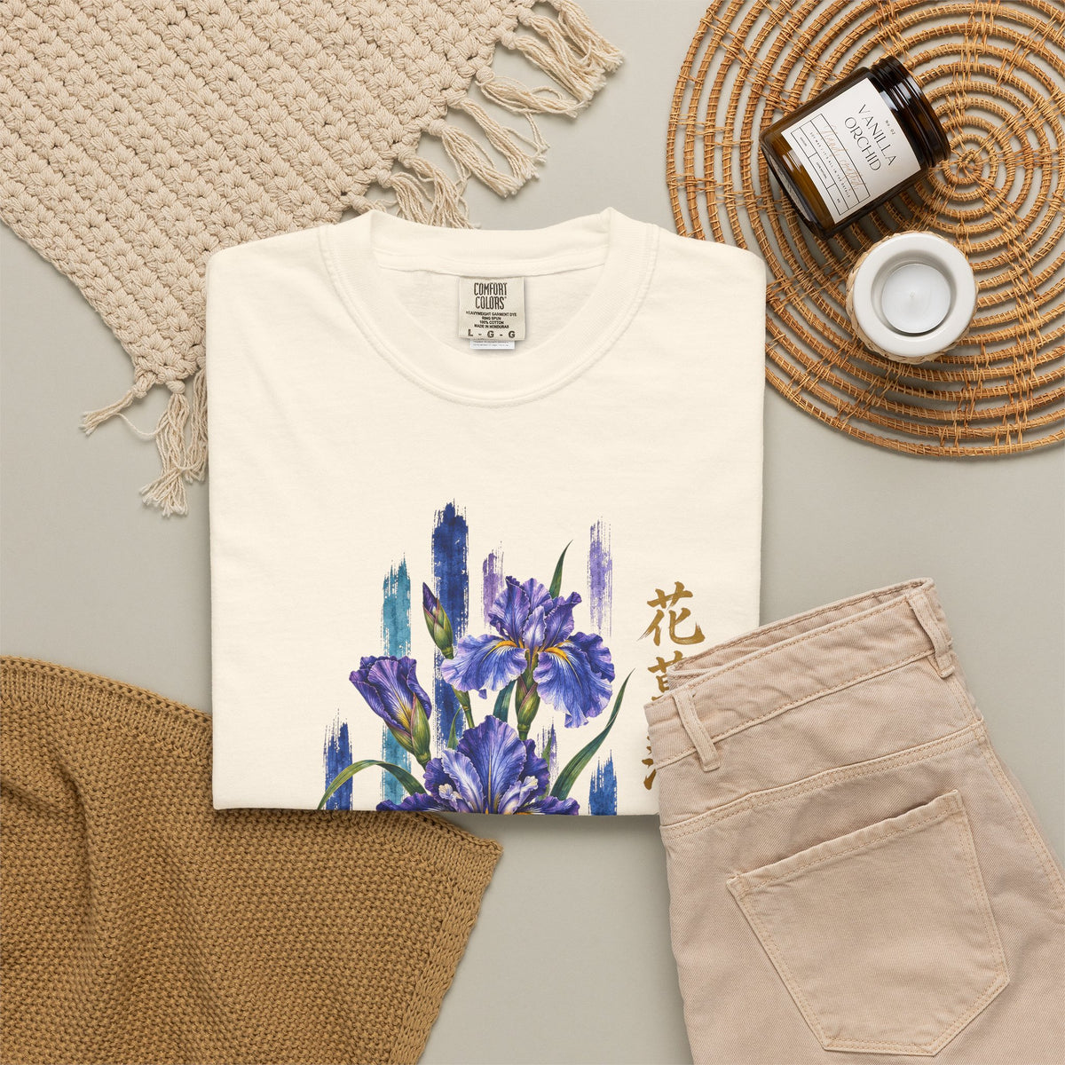 Japanese Iris — Botanical Graphic Tee