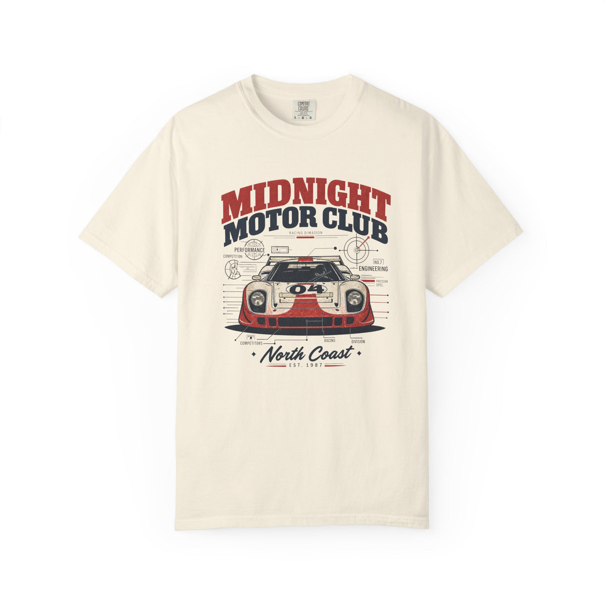 MIDNIGHT MOTOR CLUB — Vintage Motorsport Graphic Tee