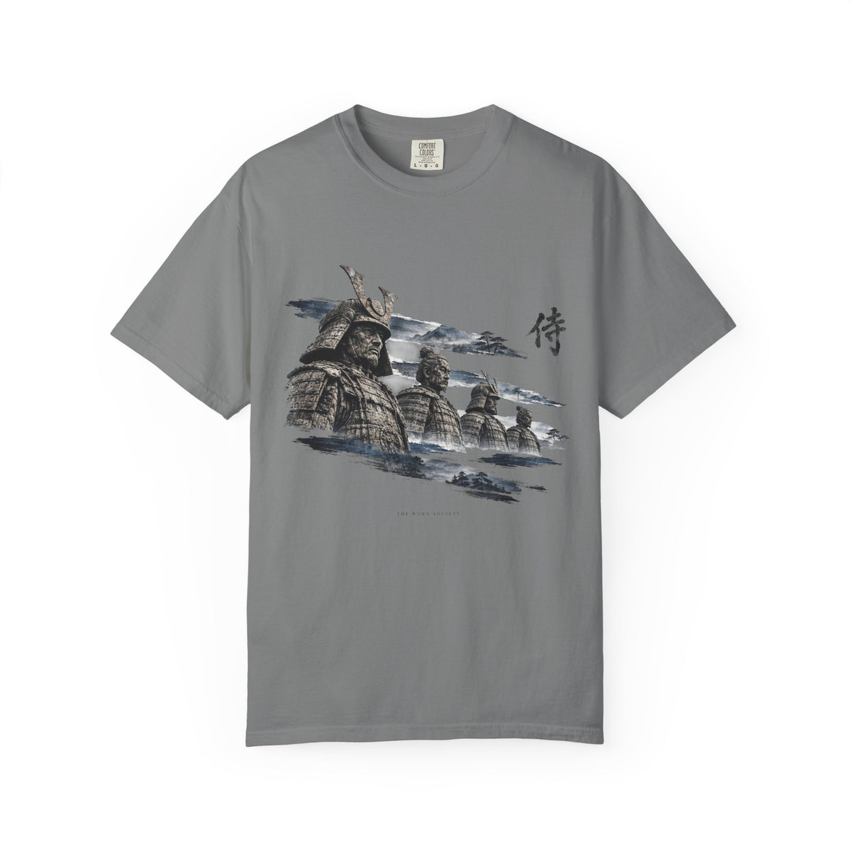 Stone Samurai — Japanese Ink Graphic Tee