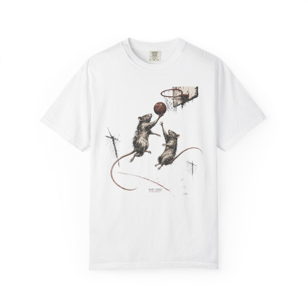 Night League — Vintage Basketball Graphic Tee