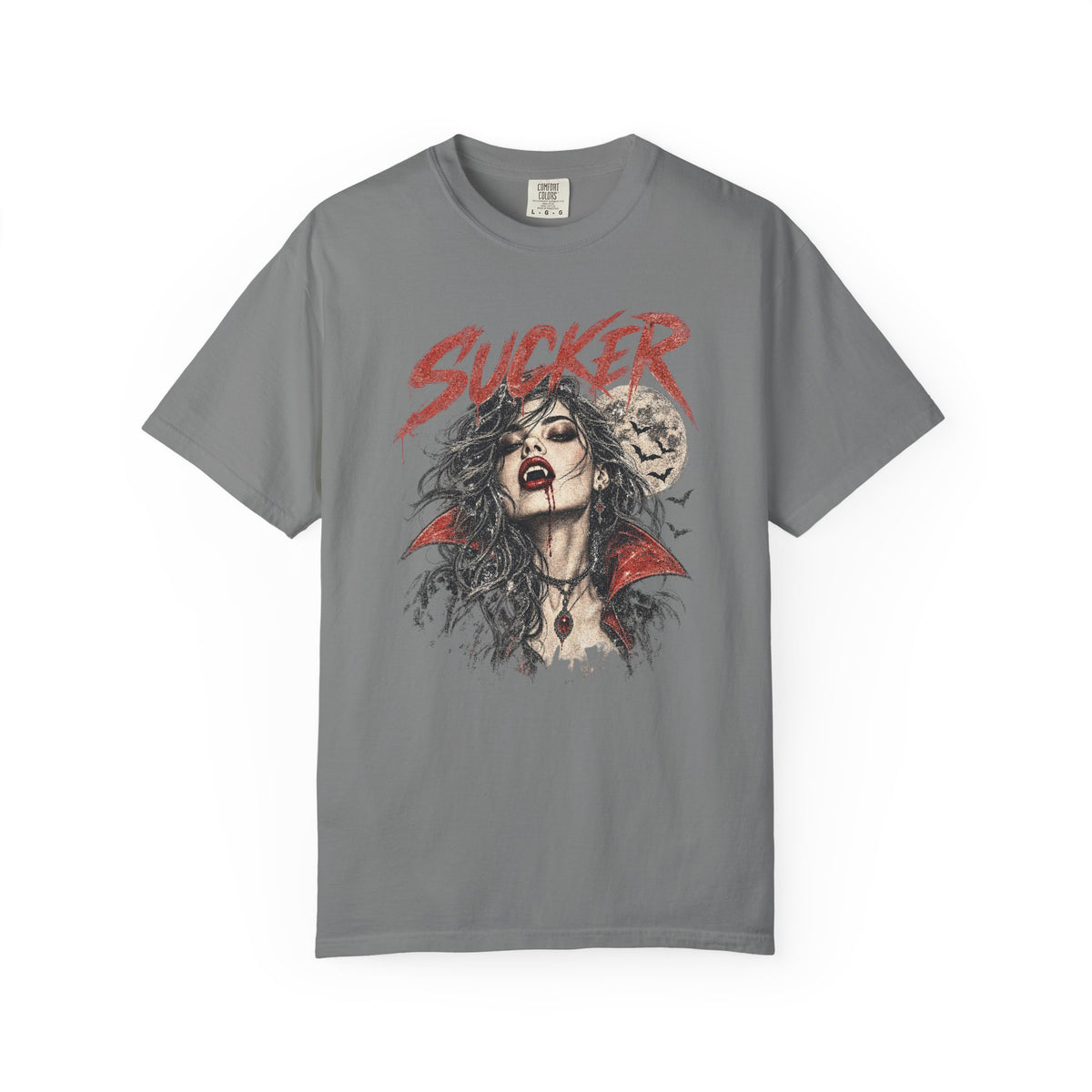 Sucker — Vintage Vampire Graphic Tee