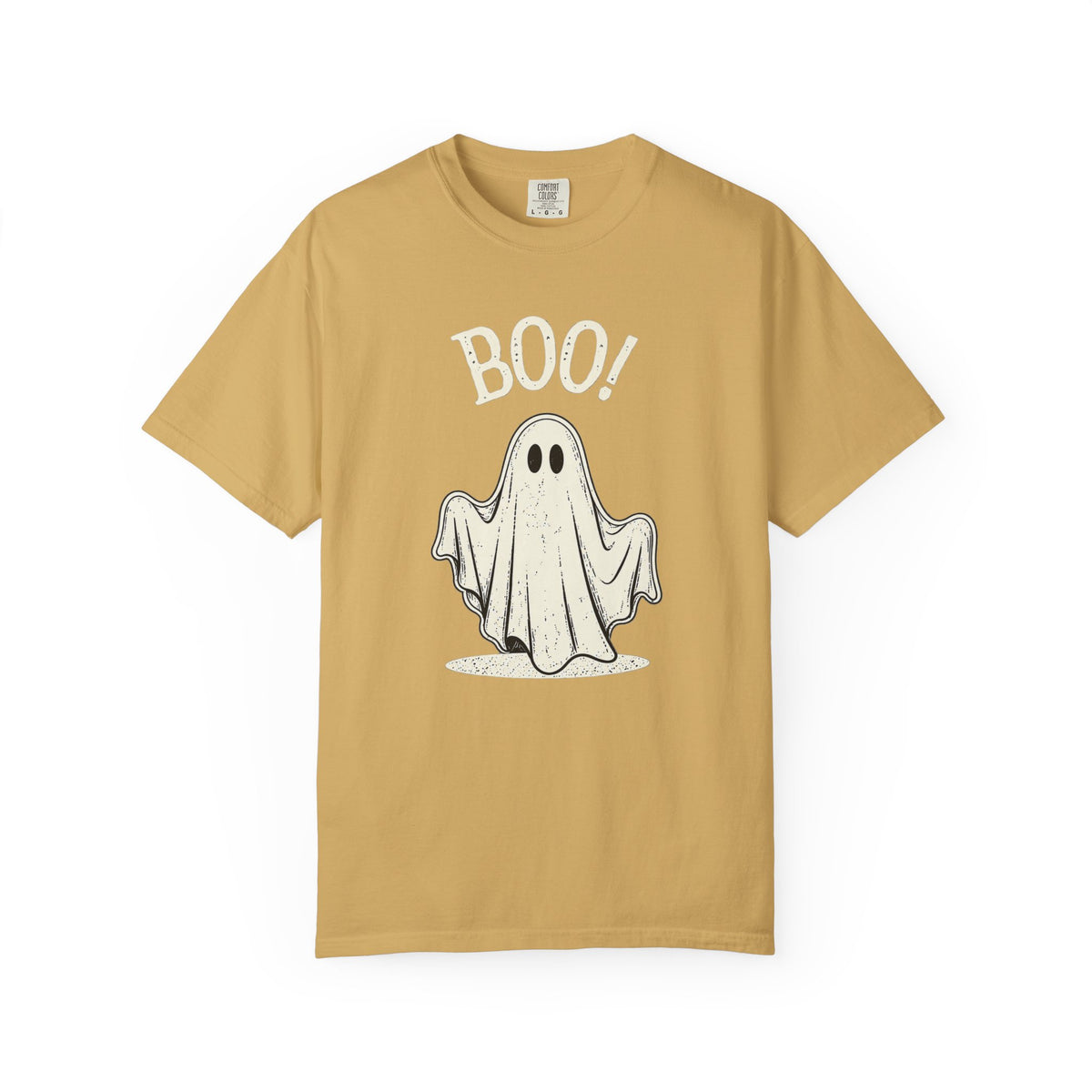 BOO! — Vintage Ghost Halloween Graphic Tee