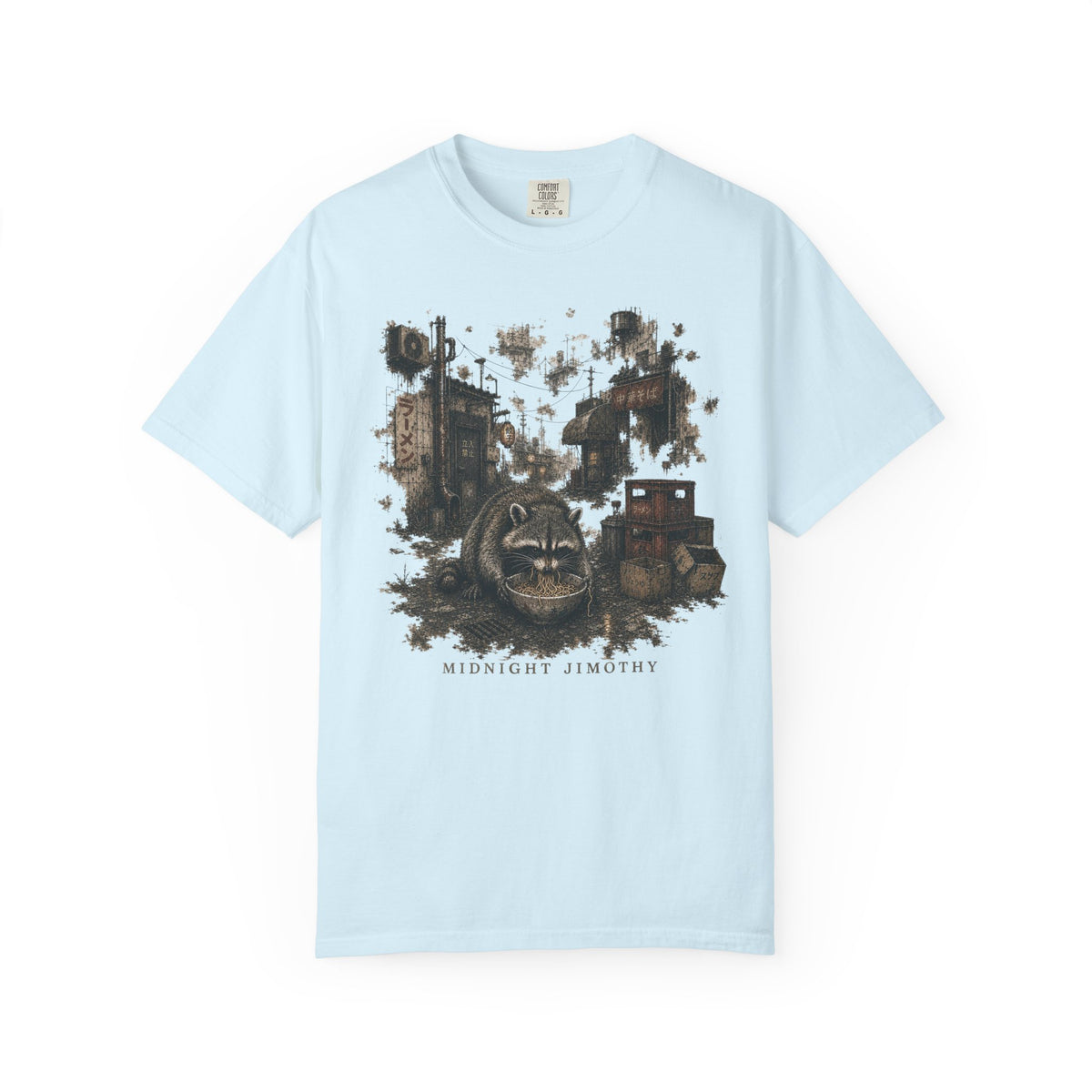 MIDNIGHT JIMOTHY — Vintage Raccoon Graphic Tee