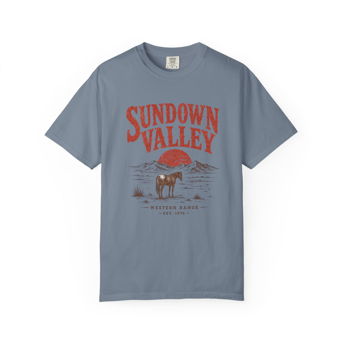 Sundown Valley — Vintage Western Horse Graphic Tee