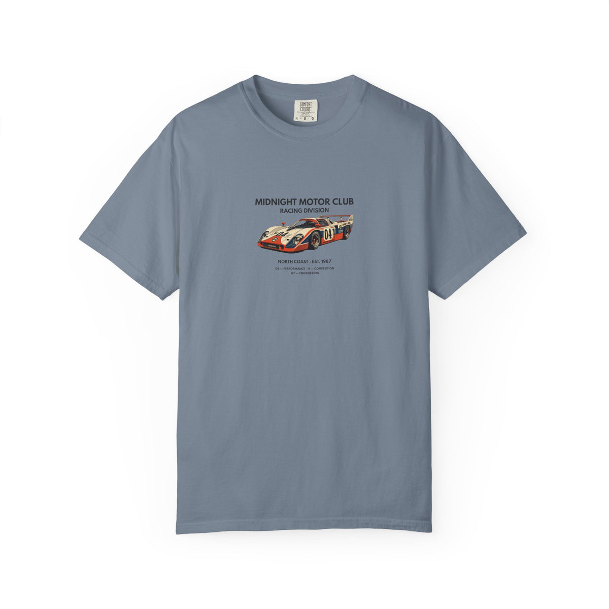 Midnight Motor Club — Double-Sided Vintage Motorsport Tee