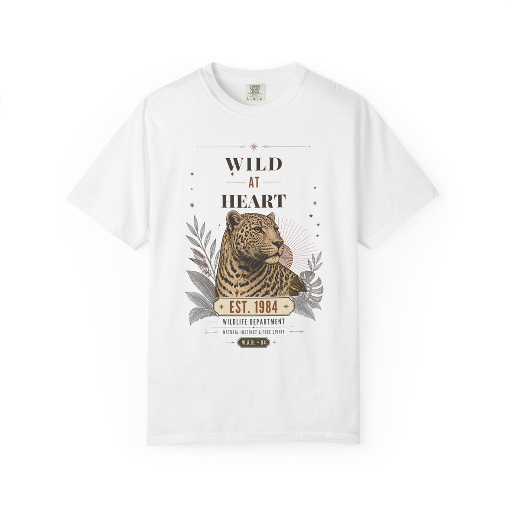 Wild at Heart — Vintage Leopard Graphic Tee