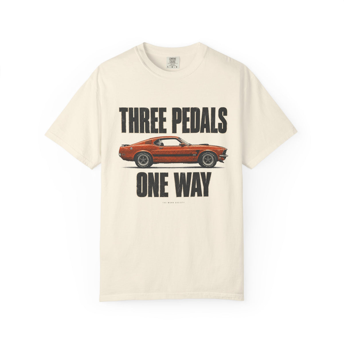 Three Pedals — Vintage Manual Driving Graphic Tee