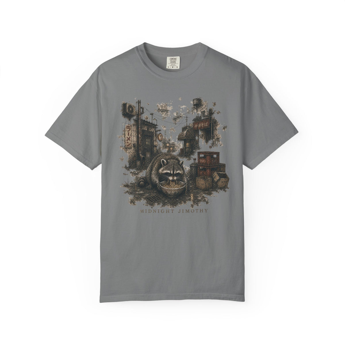 MIDNIGHT JIMOTHY — Vintage Raccoon Graphic Tee