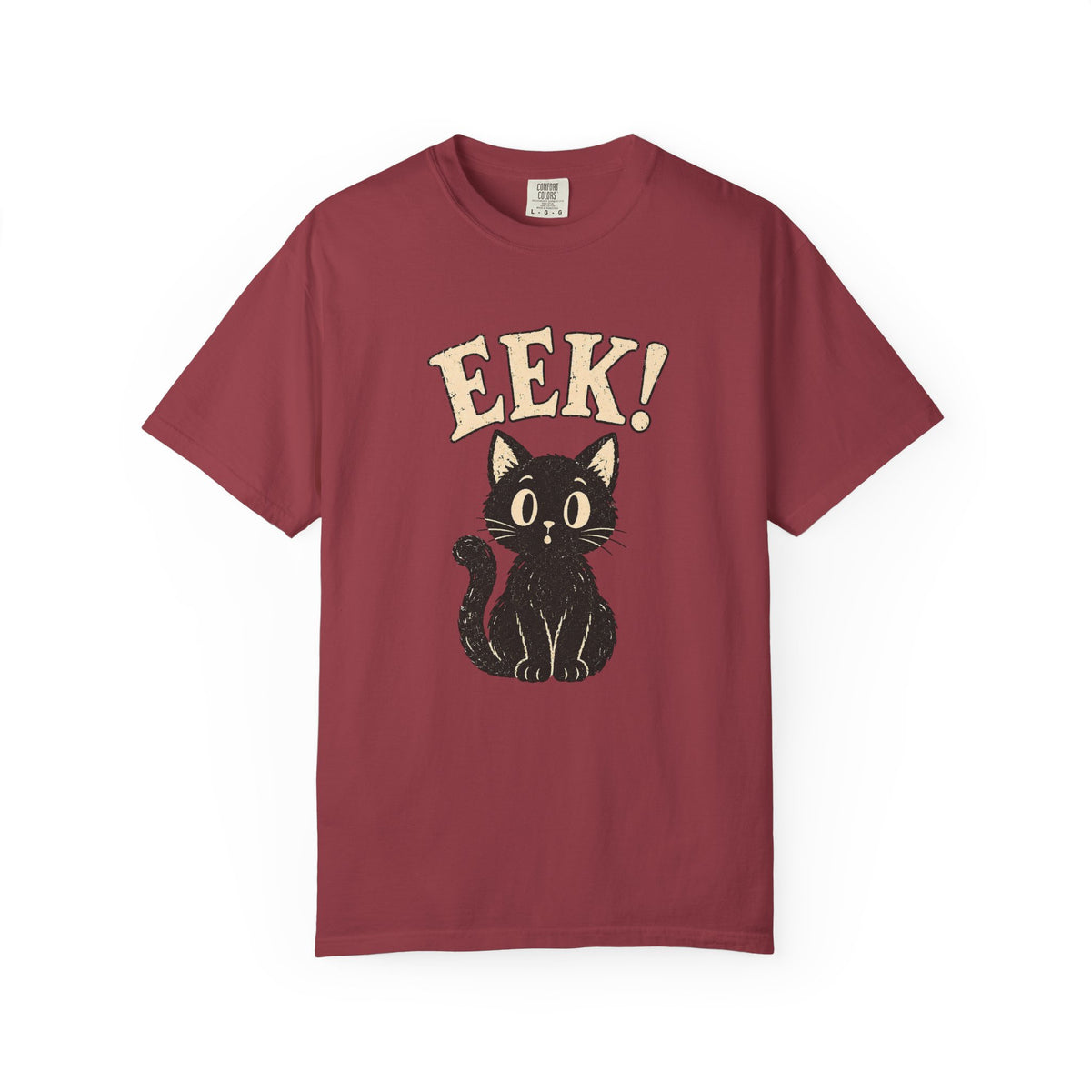 EEK! — Vintage Black Cat Halloween Graphic Tee