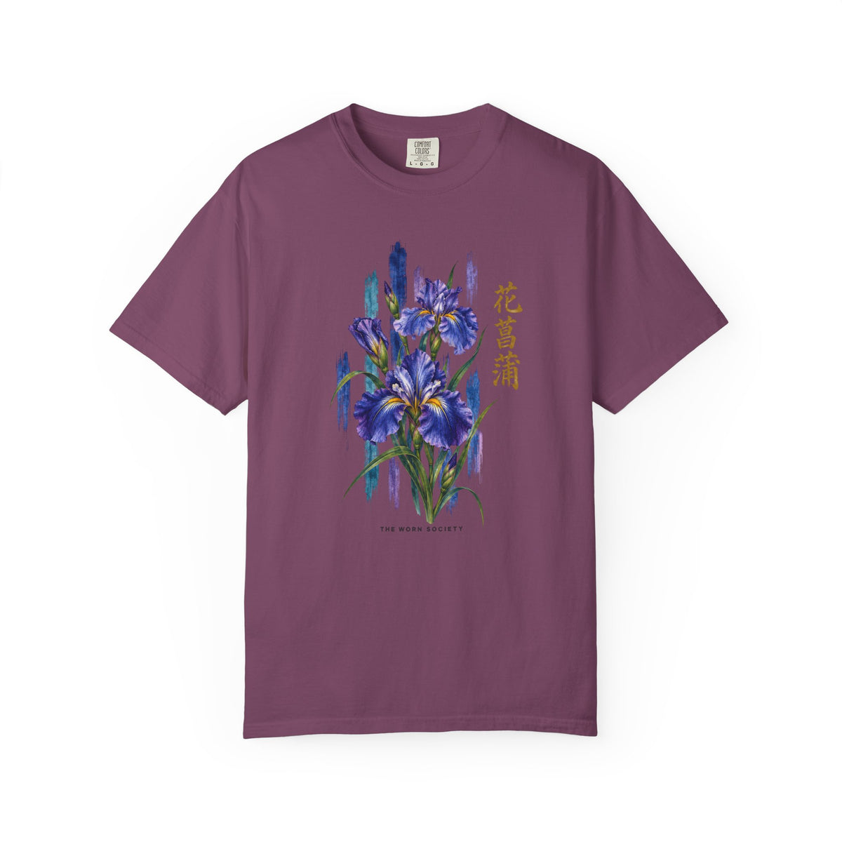 Japanese Iris — Botanical Graphic Tee