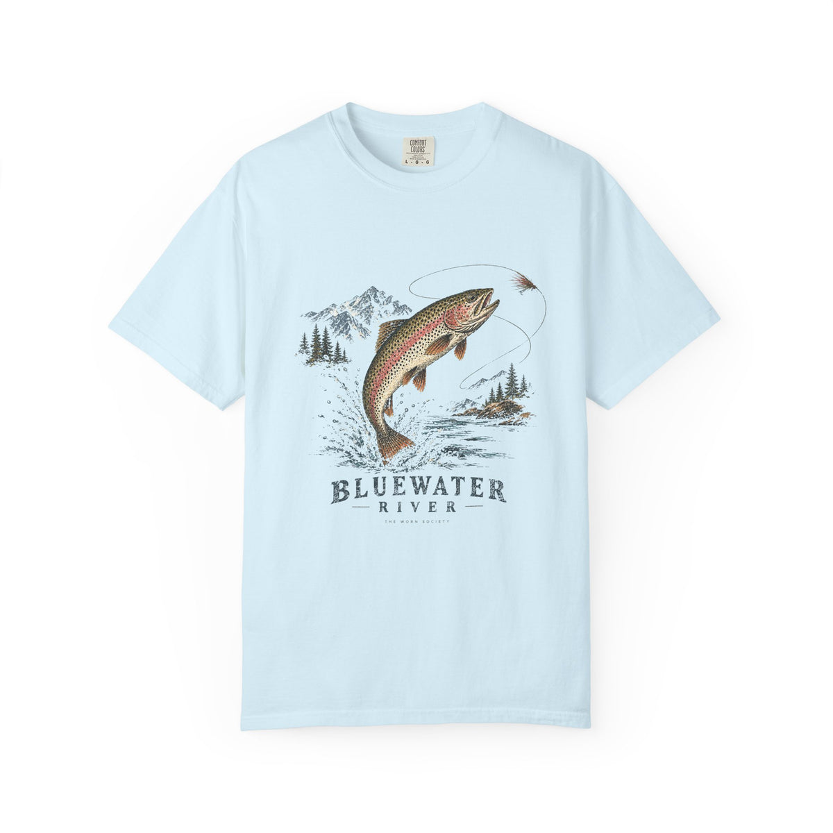 Bluewater River — Vintage Fly Fishing Graphic Tee