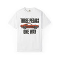 Three Pedals — Vintage Manual Driving Graphic Tee